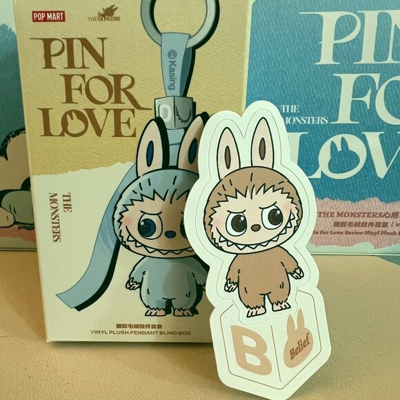 LETTER B THE MONSTERS Pin for Love Series✅IN STOCK - Picture 1 of 5